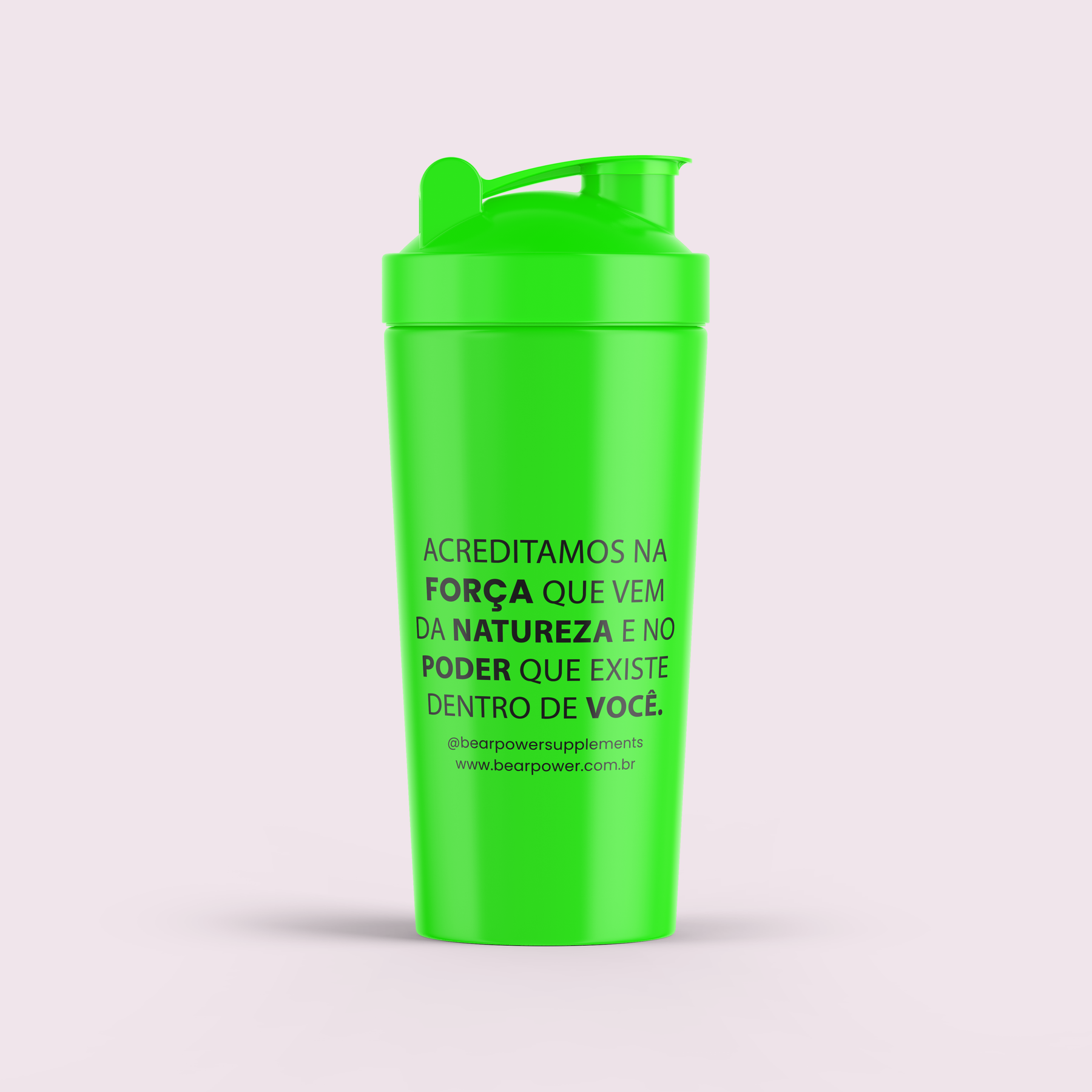 Coqueteleira Verde Neon Bearpower