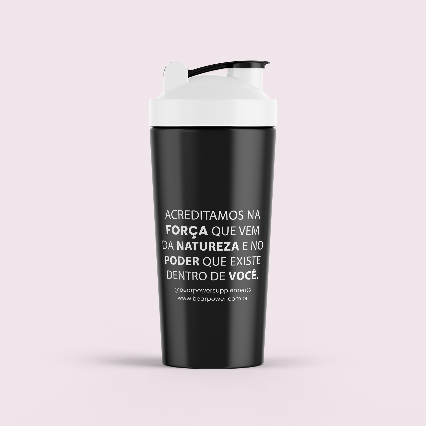 Coqueteleira Preta Bearpower