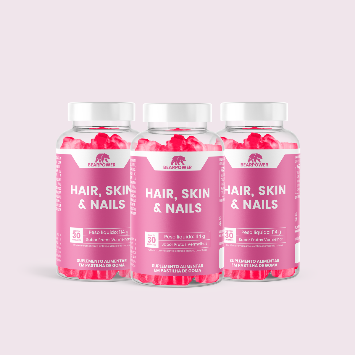 3x Hair, Skin & Nails