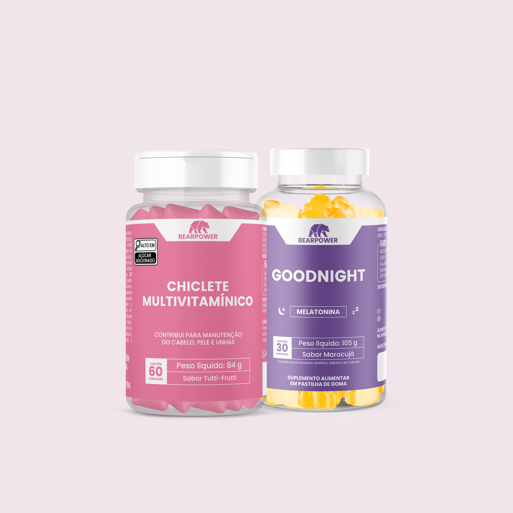 Chiclete Multivitamínico + Melatonina