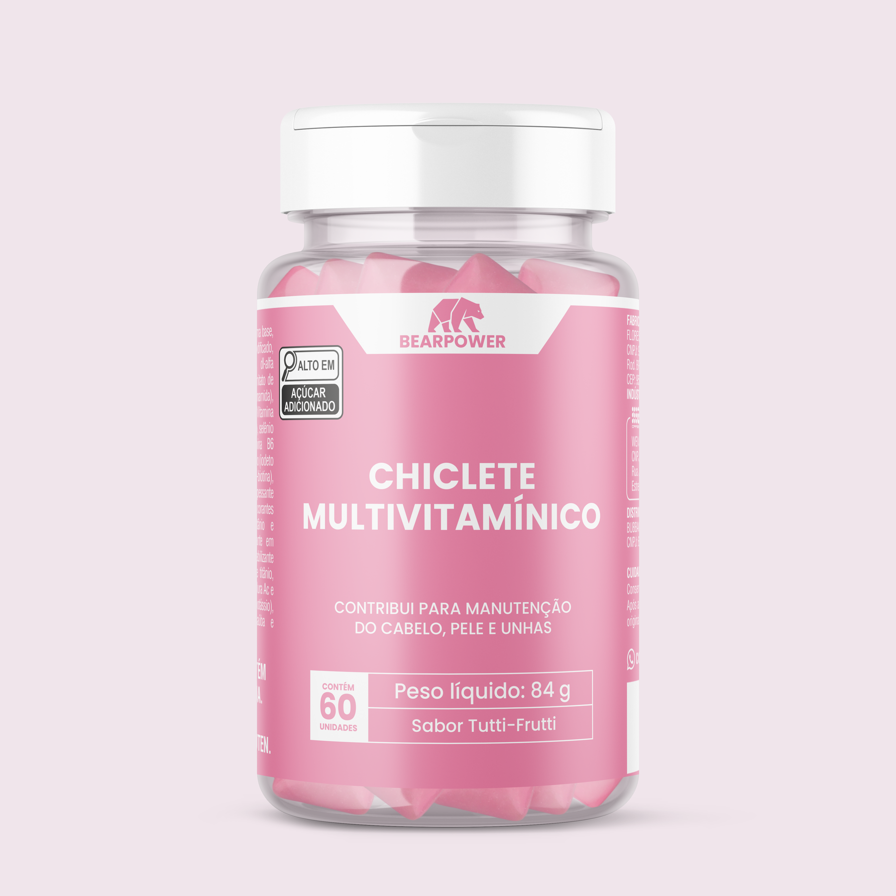 Chiclete Multivitamínico