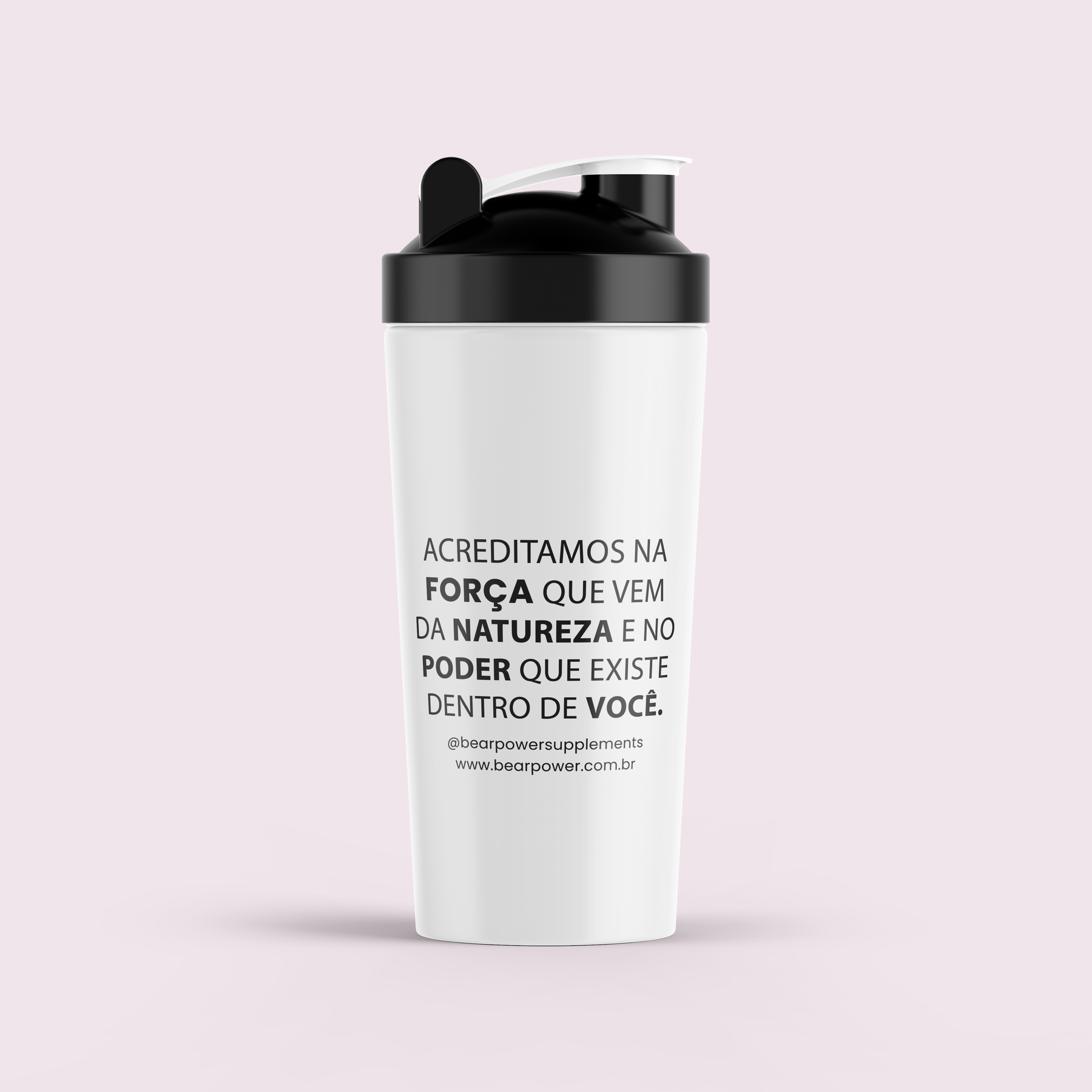 Coqueteleira Branca Bearpower